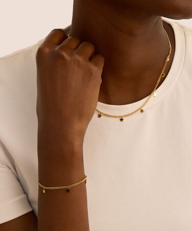 Bracciale Radiance Acciaio Dorato