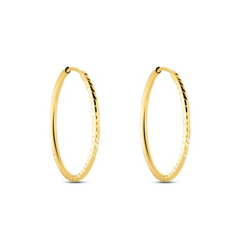 Orecchini A Cerchio Toujours Oro Giallo - Orecchini a Cerchio Donna | Stroili