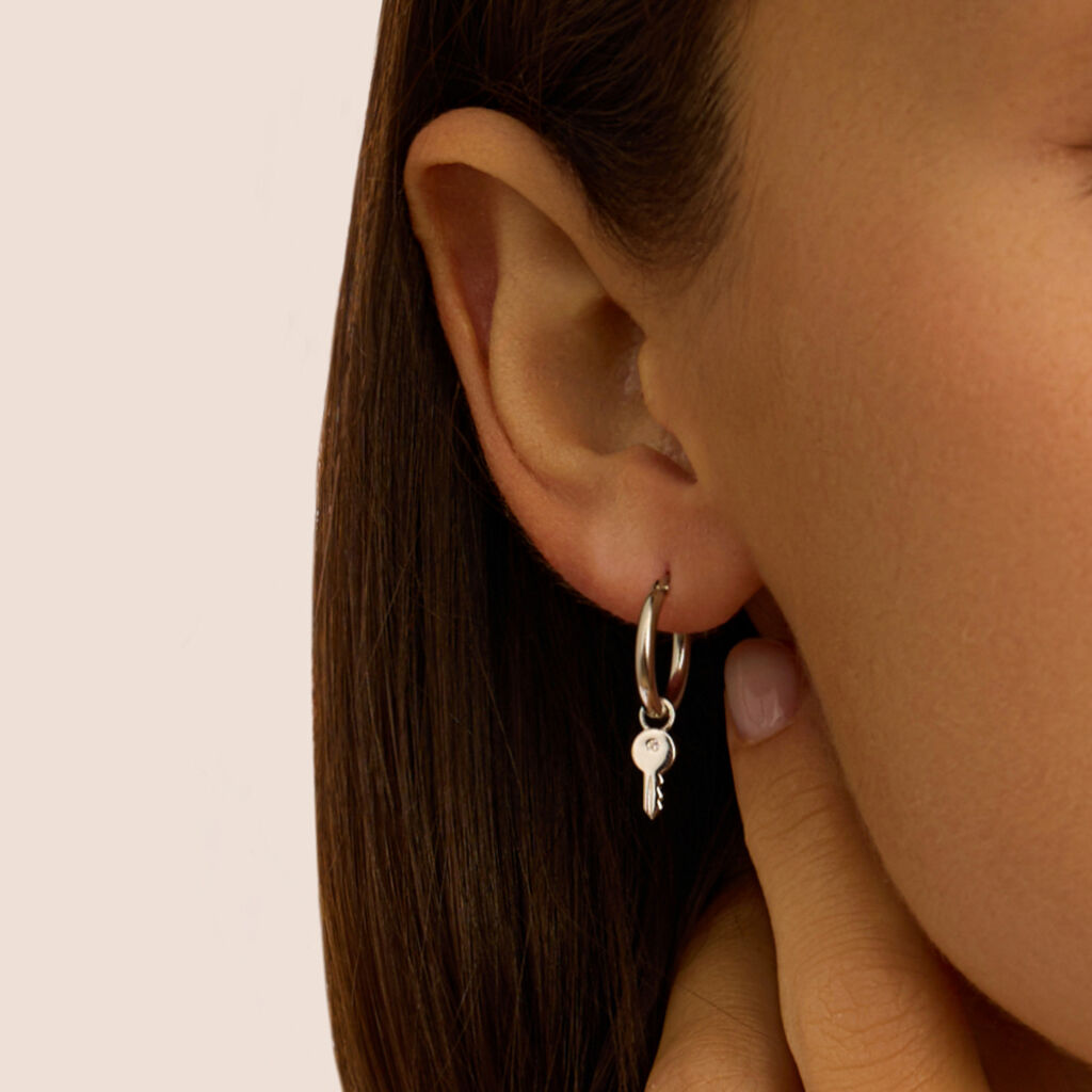 Charm Silver Moments Argento Rodiato Cubic Zirconia