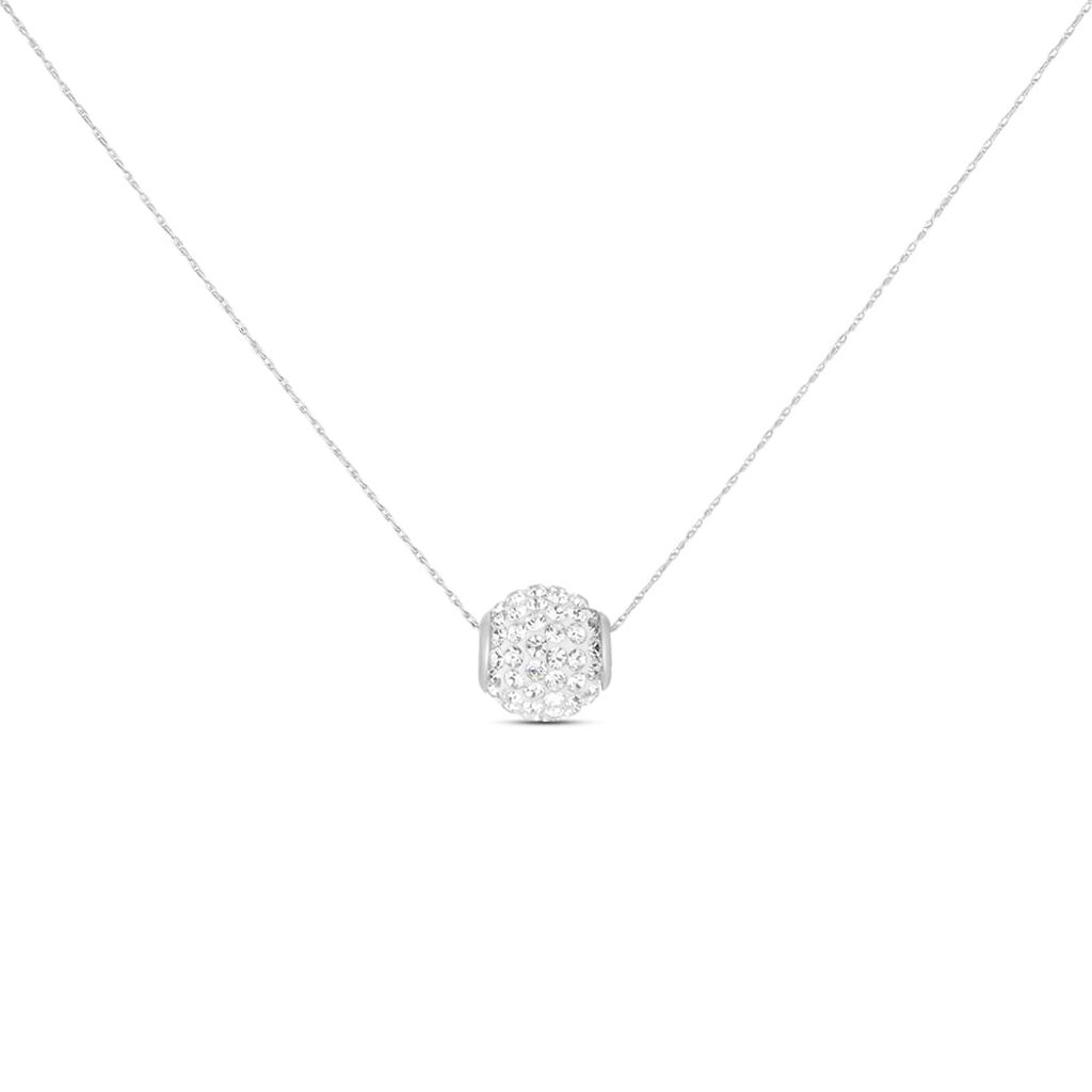 Collana Crystal Gold Oro Bianco Cristallo - Collane Donna | Stroili