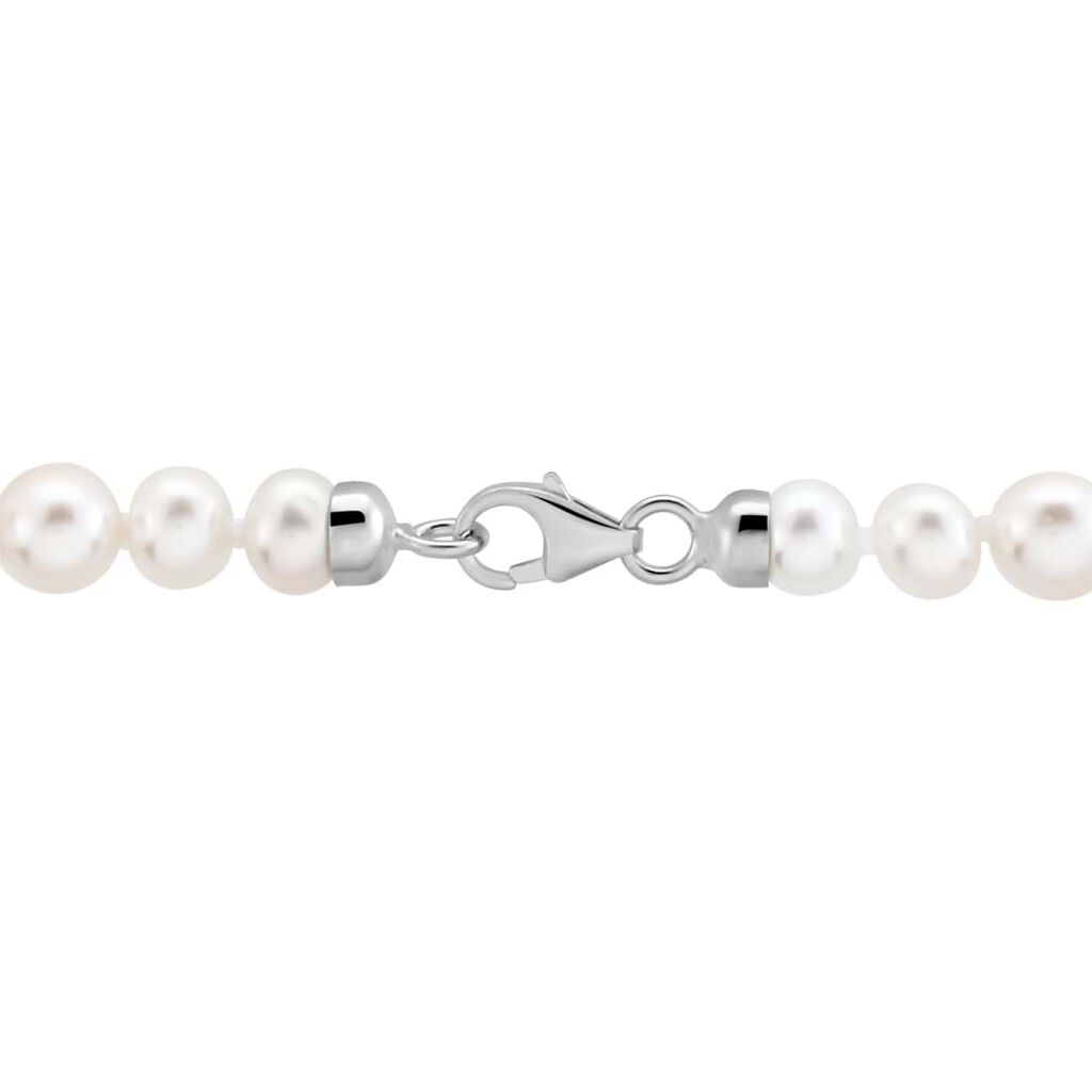 Bracciale Gabrielle Oro Bianco Perla D'Acqua Dolce - Bracciali Donna | Stroili