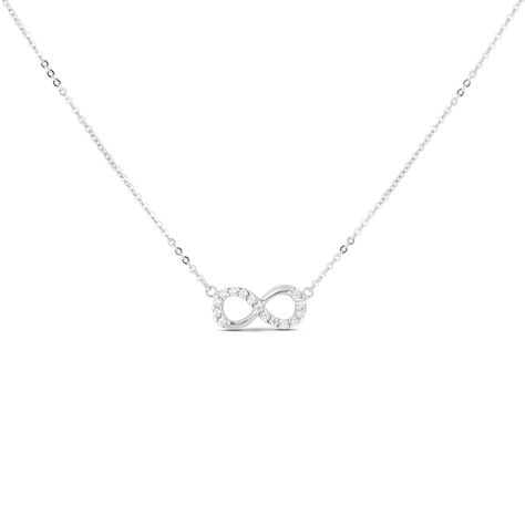 Collana Claire Oro Bianco Cubic Zirconia - Collane Donna | Stroili