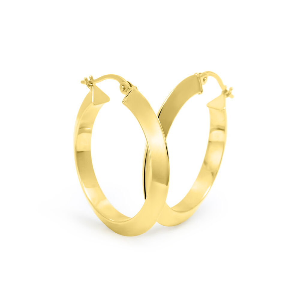 Orecchini A Cerchio Toujours Oro Giallo - Orecchini a Cerchio Donna | Stroili