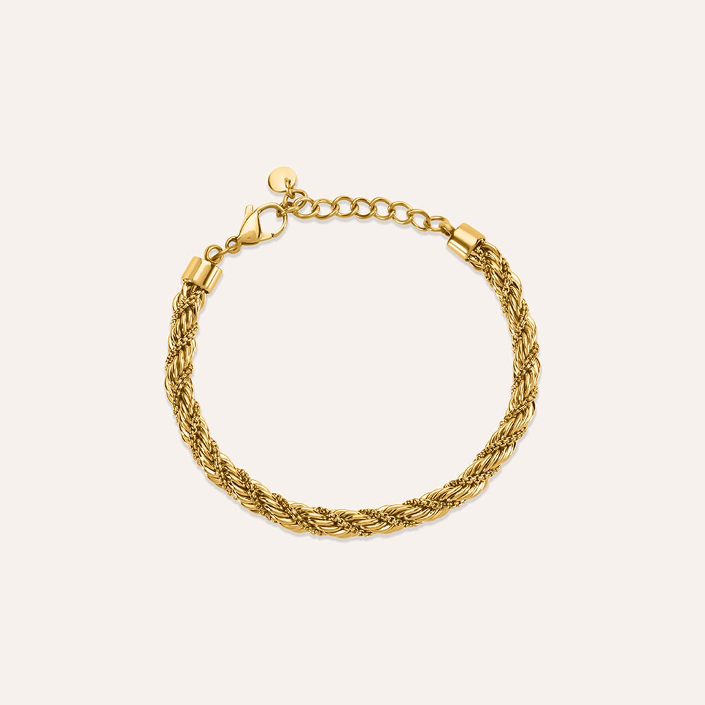 Bracciale Radiance Acciaio Dorato