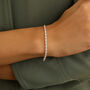 Bracciale Tennis Silver Elegance Argento Rodiato Cubic Zirconia