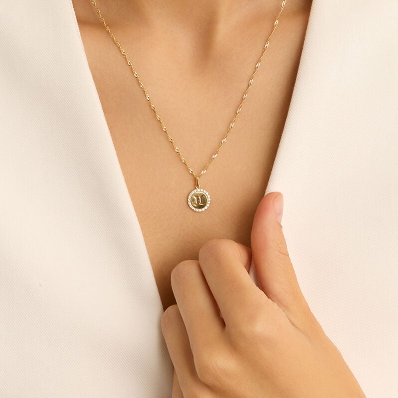 Pendente Poème Oro Giallo Cubic Zirconia - Ciondoli Donna | Stroili