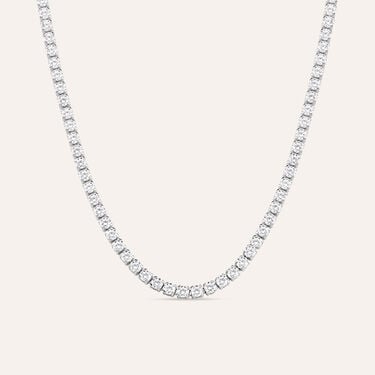 Catenina Love Beats Argento Rodiato Cubic Zirconia