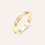 Fede Classica 3.1 mm Oro Giallo Diamante
