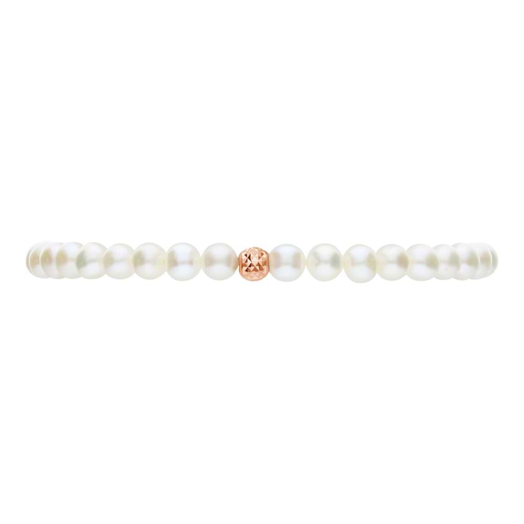 Bracciale Mon Petit Oro Rosa Perla D'Acqua Dolce