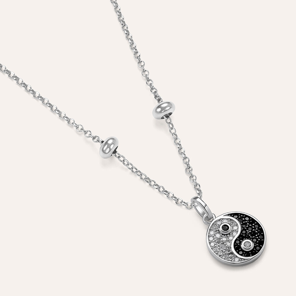 Pendente Love Beats Argento Rodiato Cubic Zirconia - Ciondoli Donna | Stroili