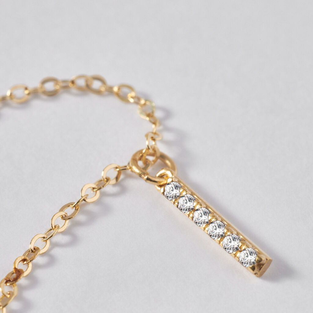 Collana Claire Oro Giallo Cubic Zirconia - Collane Donna | Stroili