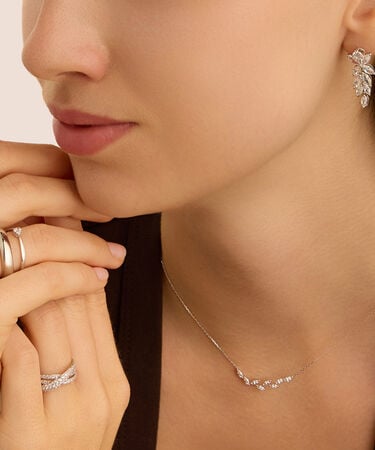 Anello Solitario Claire Oro Bianco Cubic Zirconia