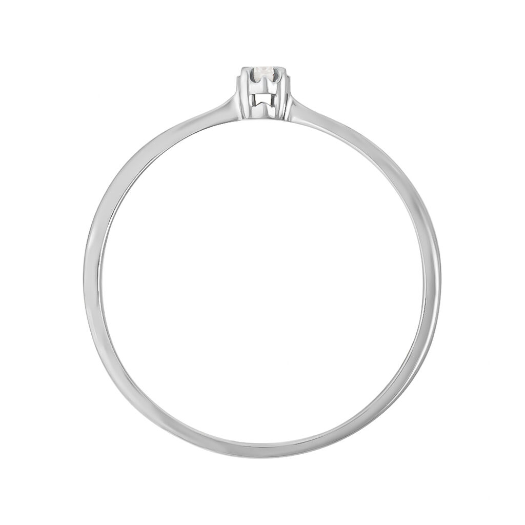Anello Solitario Diamazing Oro Bianco Diamante - Anelli con Pietre Donna | Stroili