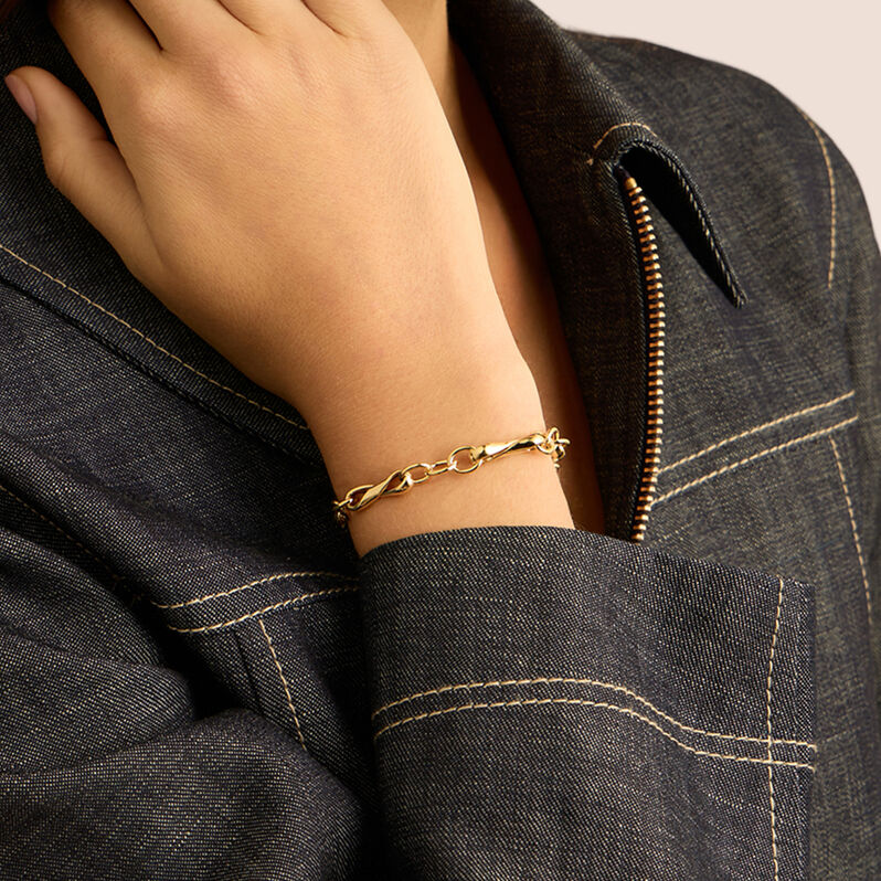 Bracciale Catena Colette Oro Giallo - Bracciali Donna | Stroili