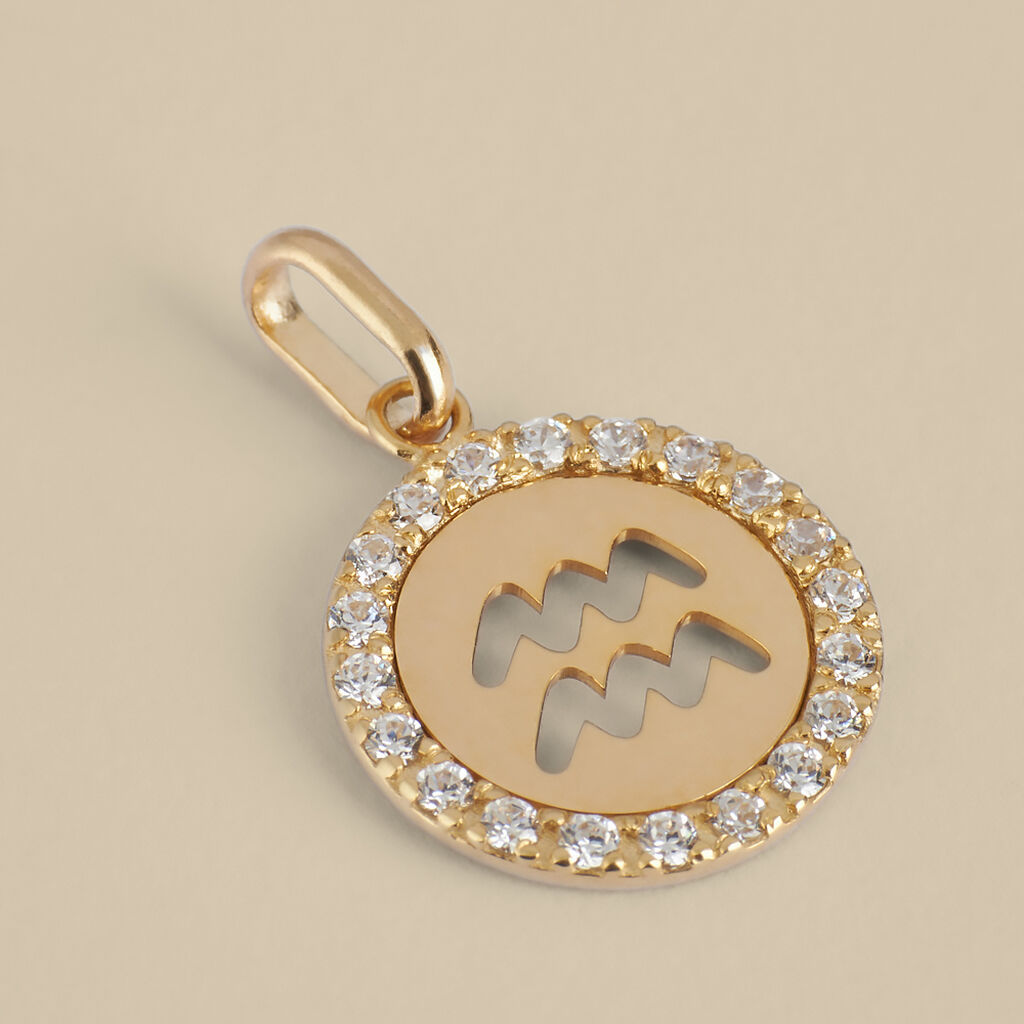 Pendente Poème Oro Giallo Cubic Zirconia - Ciondoli Donna | Stroili