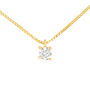 Collana Punto Luce Claire Oro Giallo Cubic Zirconia