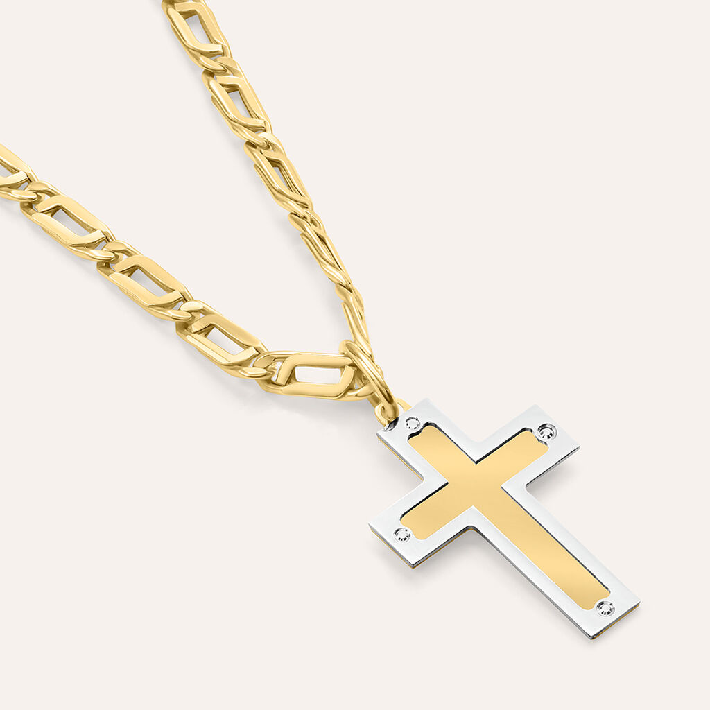 Pendente L'homme Or Oro Bicolore