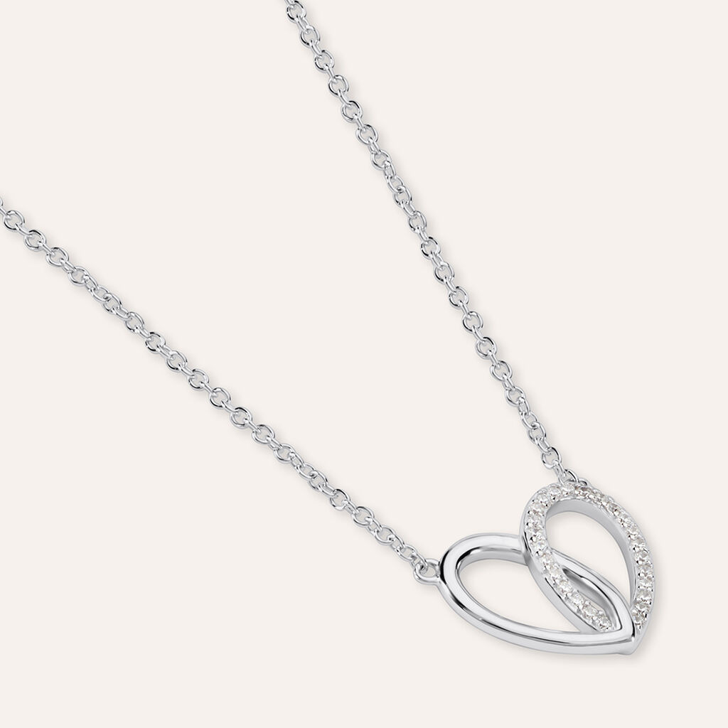 Collana Silver Moments Argento Rodiato Cubic Zirconia