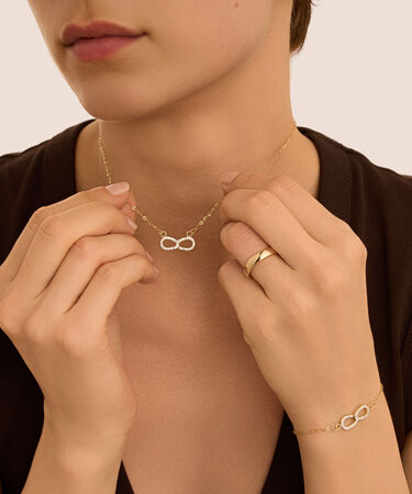 Bracciale Christelle Oro Giallo Cristallo