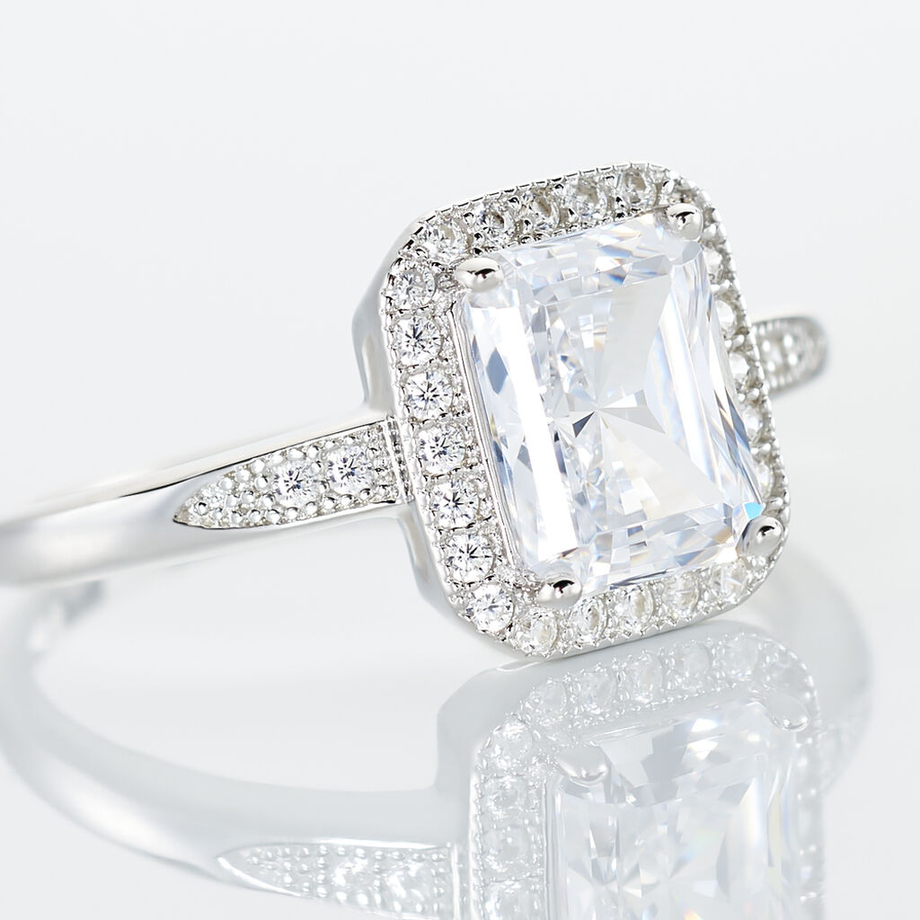 Anello Silver Elegance Argento Rodiato Cubic Zirconia - Anelli con Pietre Donna | Stroili