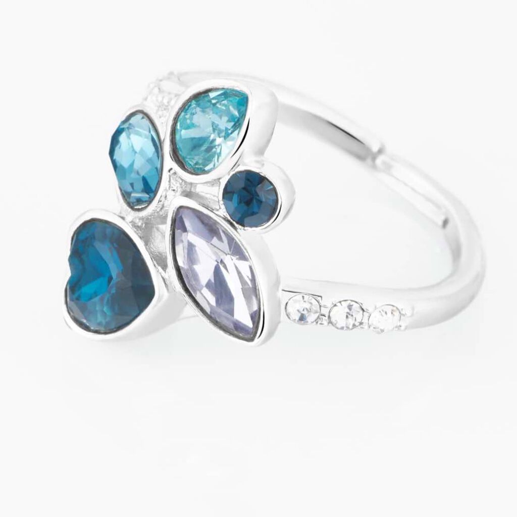 Anello Fantasia Violet Ottone Cristallo - Anelli con Pietre Donna | Stroili