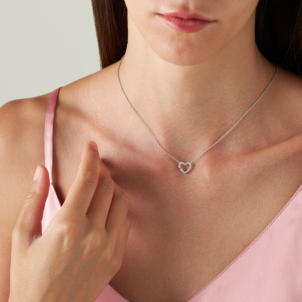 Collana Silver Moments Argento Rodiato Cubic Zirconia - Collane Donna | Stroili