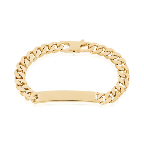 Bracciale Con Targhetta Golden Dream Placcato Oro Giallo - Bracciali Amicizia Uomo | Stroili