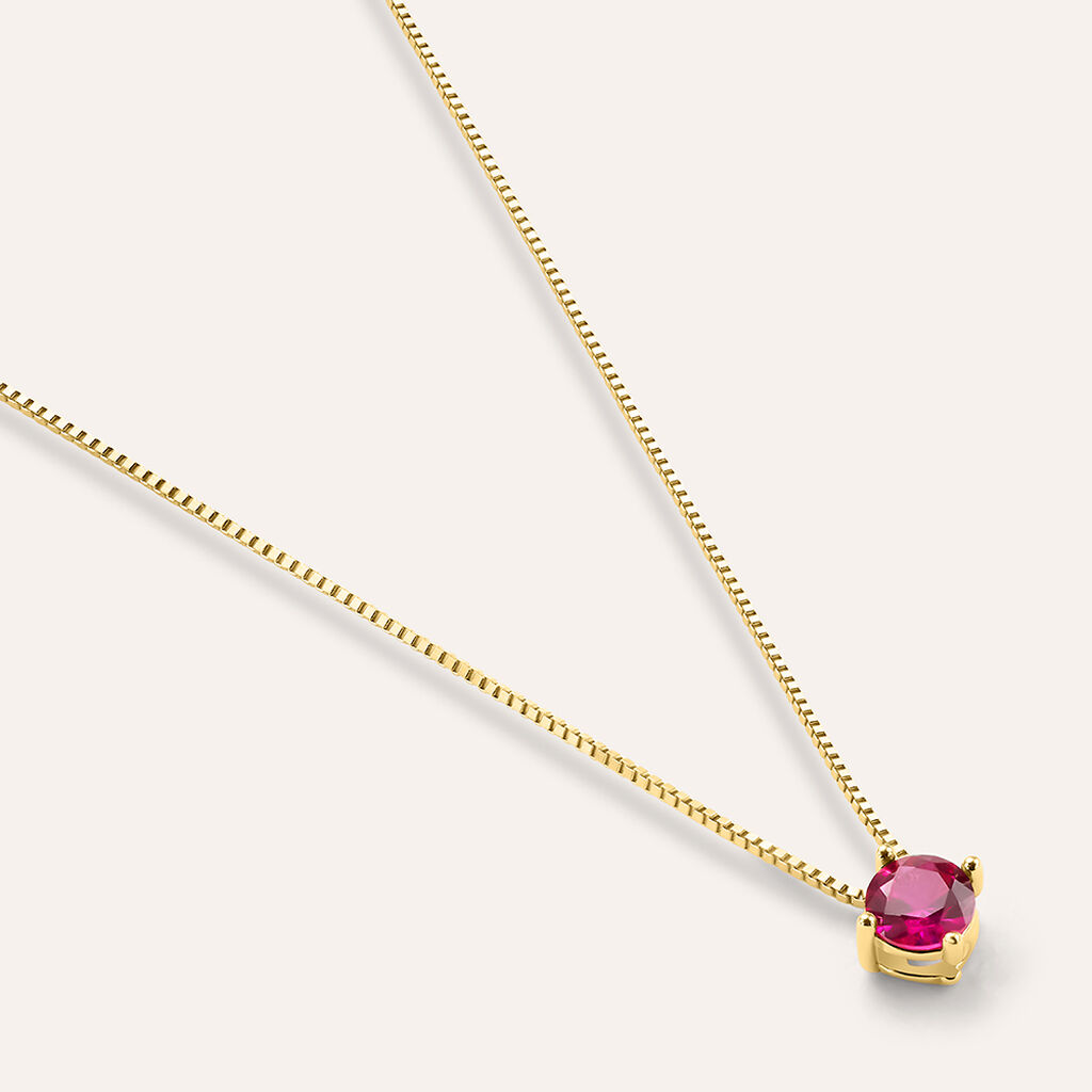 Collana Punto Luce Silver Rainbow Argento Rosa Cubic Zirconia - Collane Punto Luce Donna | Stroili
