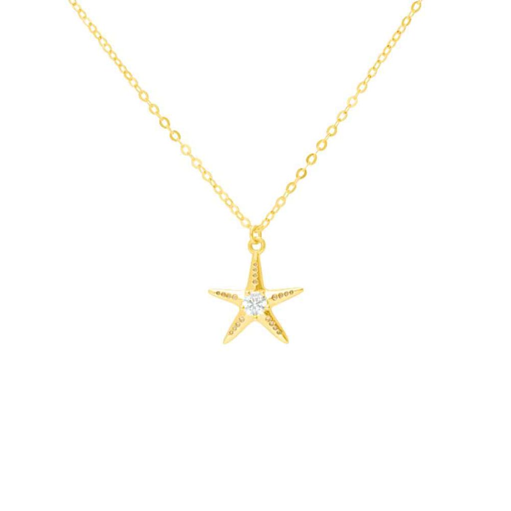 Collana Claire Oro Giallo Cubic Zirconia