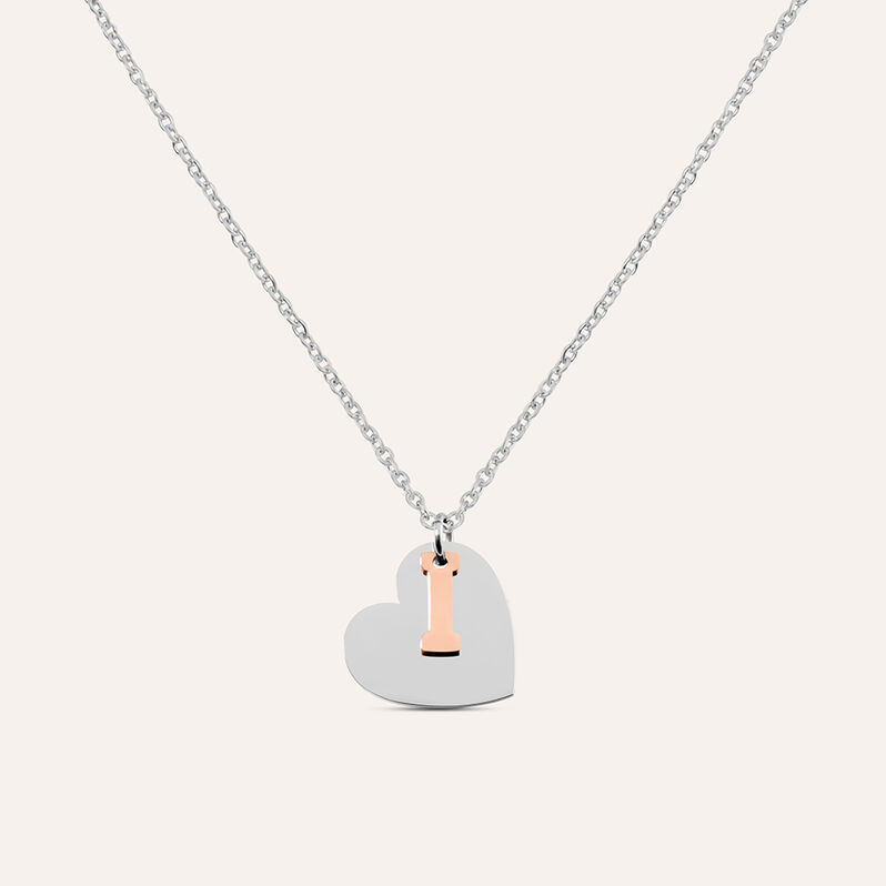 Collana Sunrise Acciaio Bicolore Bianco / Rosa - Collane Donna | Stroili