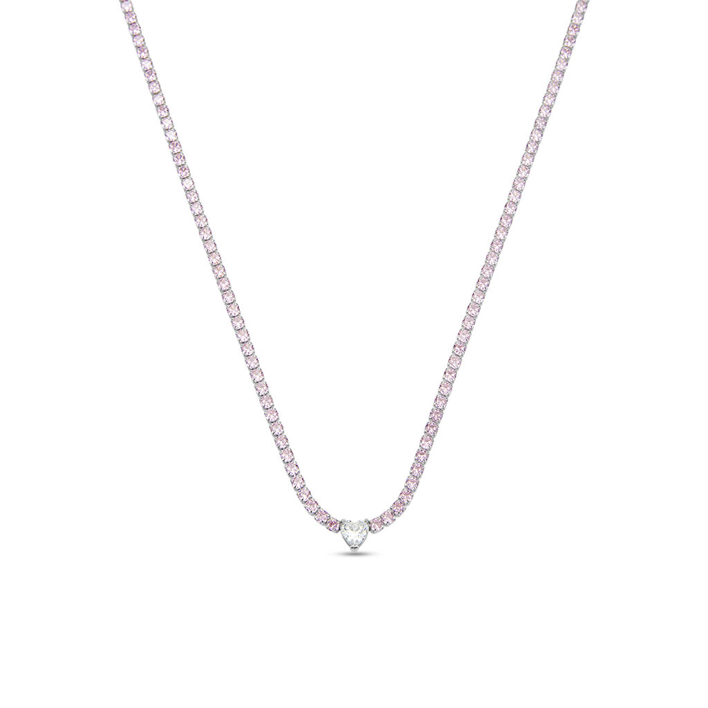 Collana Tennis Lady Chic Acciaio Cristallo - Collane Tennis Donna | Stroili