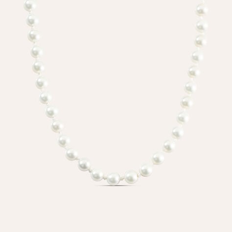 Collana Silver Pearls Argento Rodiato Perla sintentica - Collane Donna | Stroili
