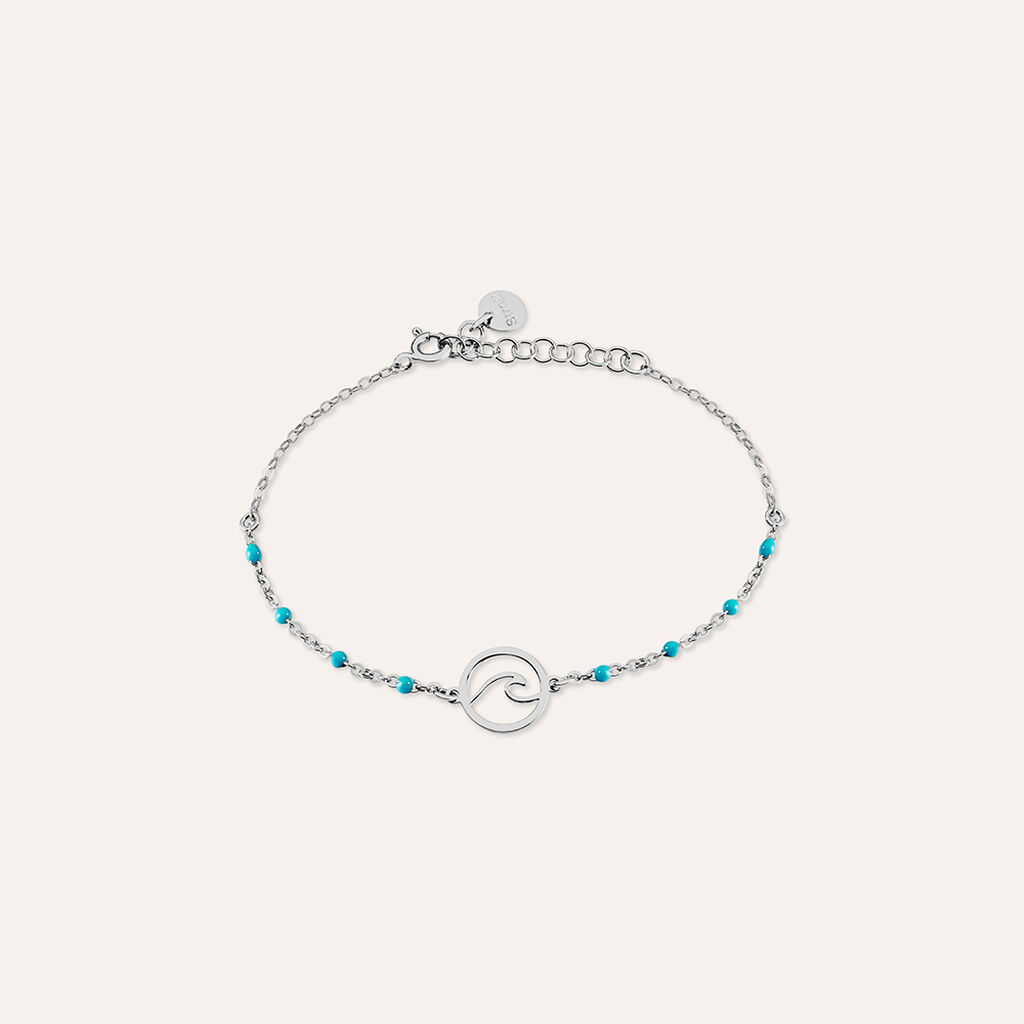 Bracciale Donna Orphelia In Argento Sterlina Rodiato 18,5 Cm - Modello ZA-7169/G - Gioiello E-Legante