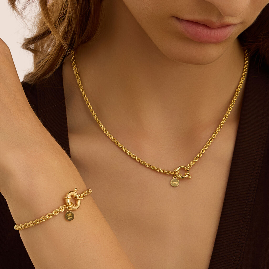 Catena Silver Collection Argento Dorato - Collane Donna | Stroili