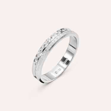 Anello Fedina Silver Collection Argento Rodiato