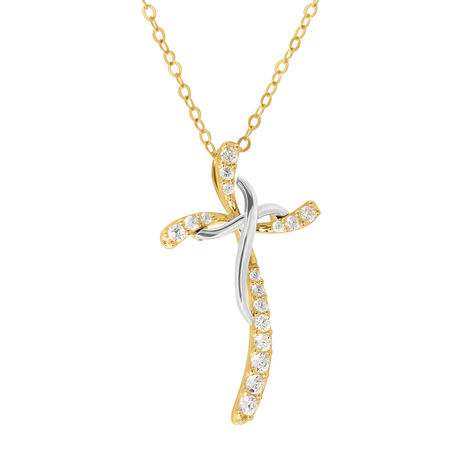 Collana Claire Oro Bicolore Cubic Zirconia - Collane Donna | Stroili