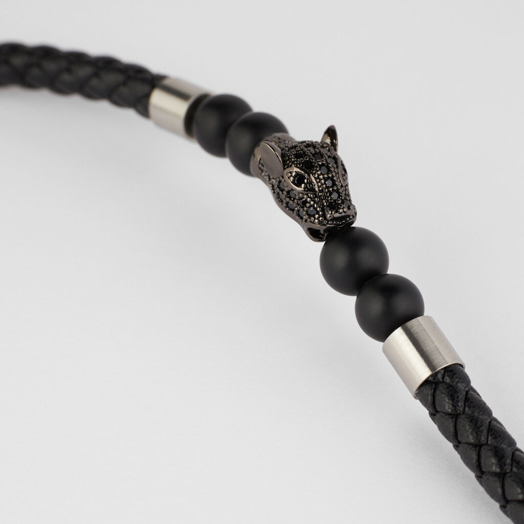 Bracciale Man Code Acciaio Cubic Zirconia