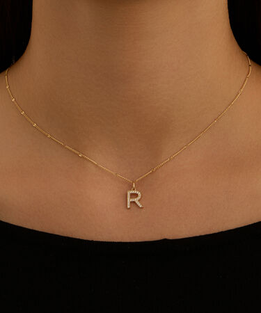 Pendente Po&egrave;me Oro Giallo Cubic Zirconia