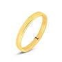 Fede Comoda Leggera Squadrata 3 mm Oro Giallo