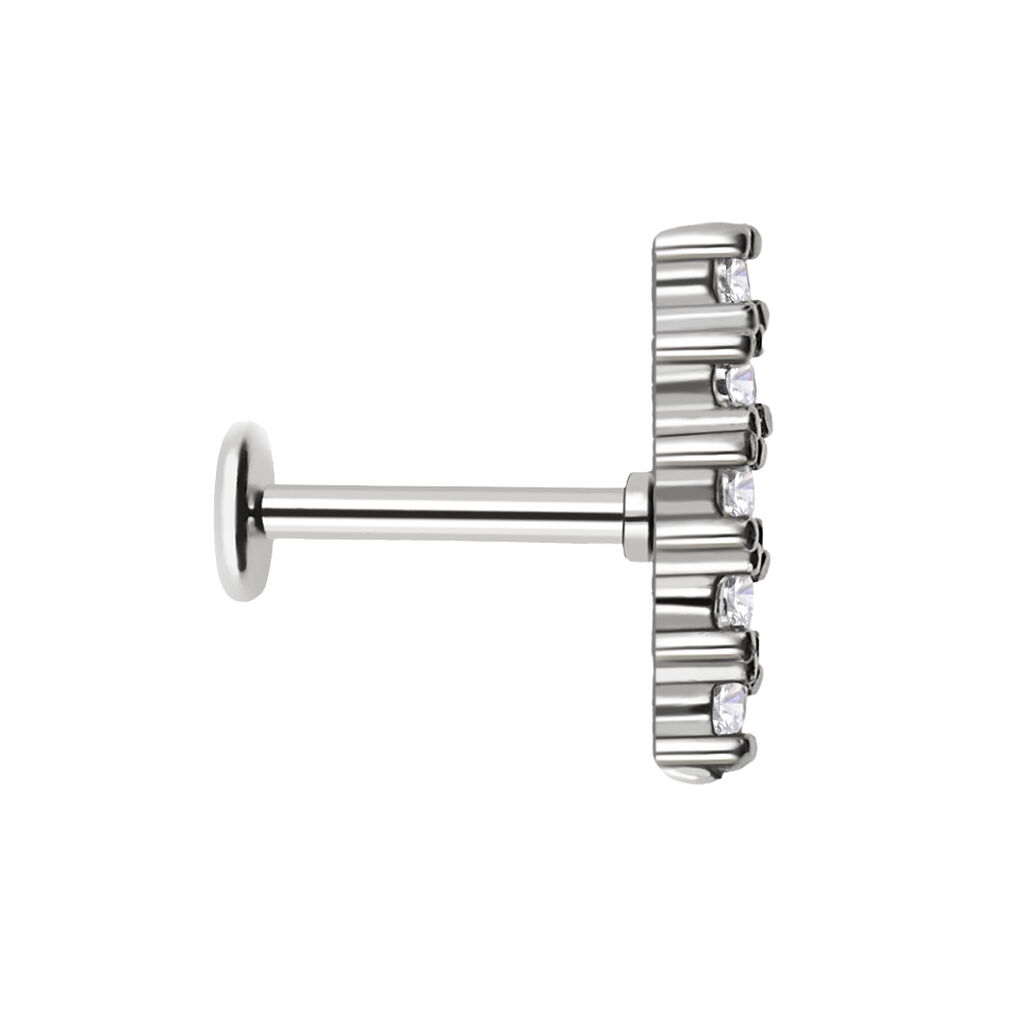 Piercing Orecchio Helix Conch Lady Code Acciaio Cristallo - Piercing Orecchio Donna | Stroili