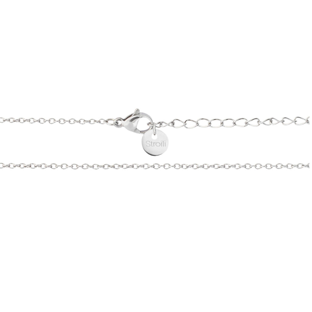 Collana Lady Code Acciaio Bicolore Bianco / Rosa - Collane Donna | Stroili