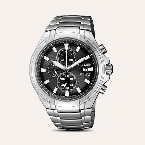 Orologio Eco Drive Citizen Super Titanio Ca0700-86e - Orologi con Datario Uomo | Stroili
