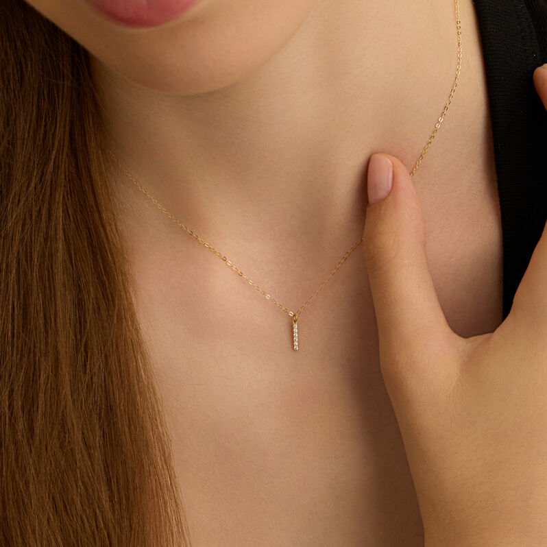 Collana Claire Oro Giallo Cubic Zirconia - Collane Donna | Stroili