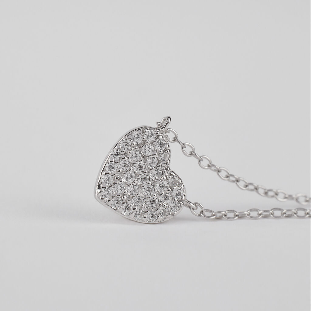 Collana Silver Moments Argento Rodiato Cubic Zirconia - Collane Donna | Stroili