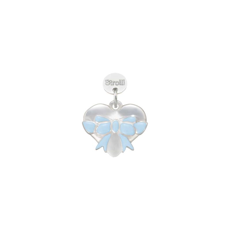 Charm in argento rodiato e smalto - Charms Donna | Stroili