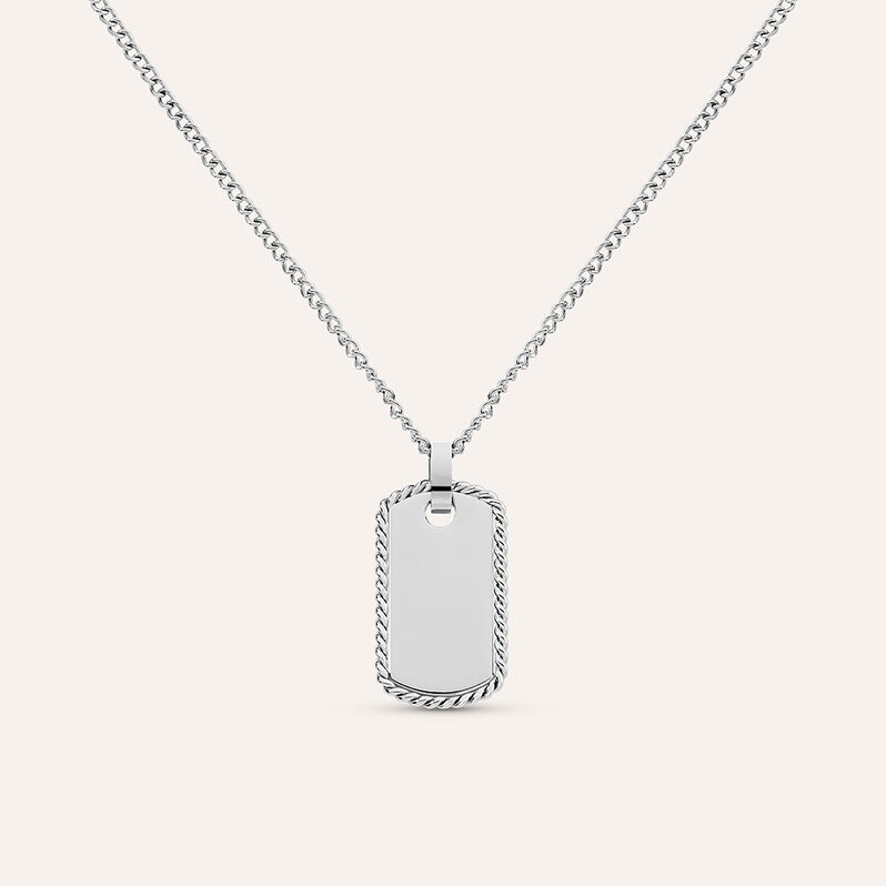 Collana Man Code Acciaio - Collane Uomo | Stroili