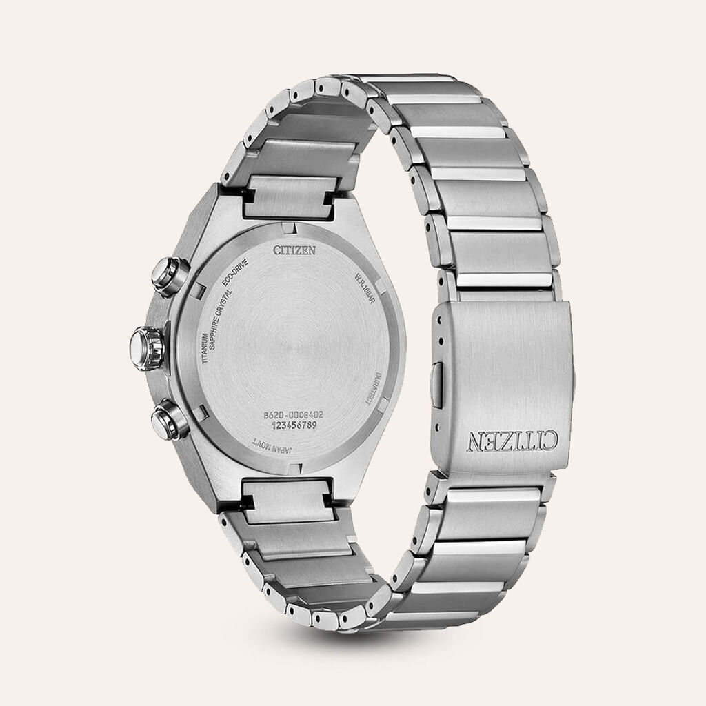 Orologio Eco Drive Citizen Super Titanio Ca4691-59l