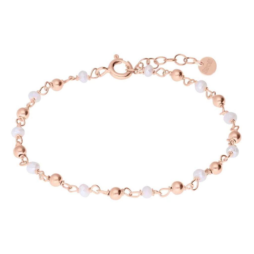 Bracciale Silver Soul Argento Rosa Cristallo - Bracciali Donna | Stroili