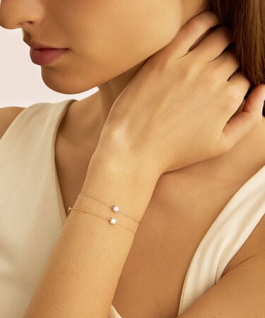 Bracciale Punto Luce Claire Oro Giallo Cubic Zirconia