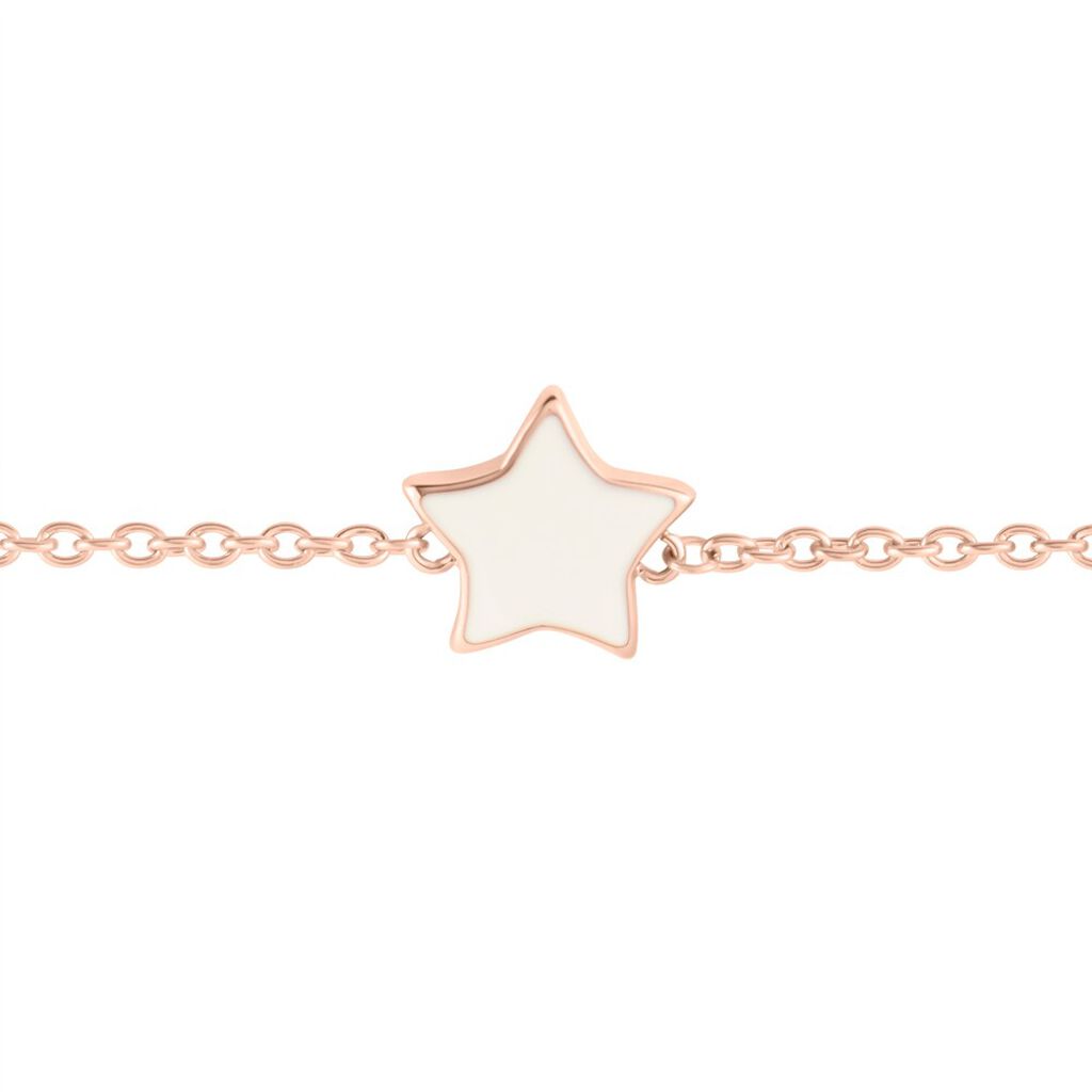 Bracciale Lady Sweet Acciaio Rosa - Bracciali con Incisione Donna | Stroili